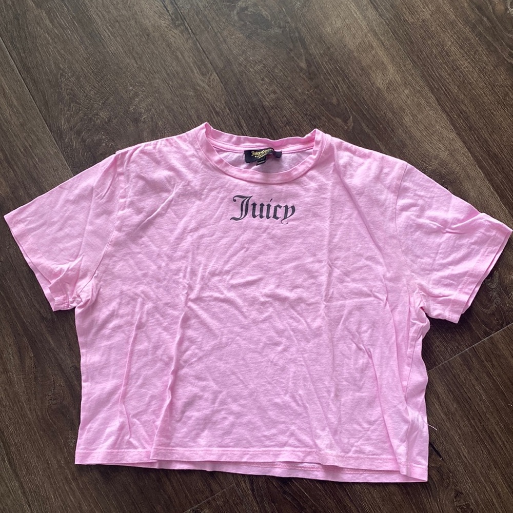 3/$30 Juicy Couture cropped tee